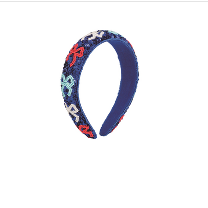 Americana Headband Bow