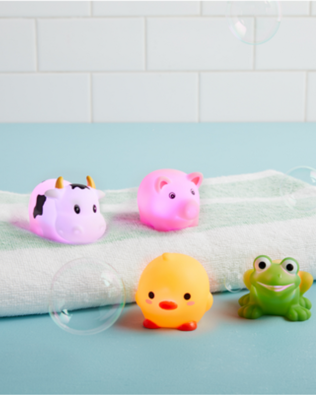 Light-Up Bath Toy Set