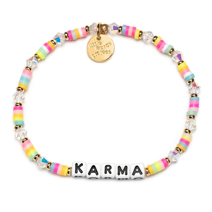 Little Word Project Stretch Bracelet-Karma