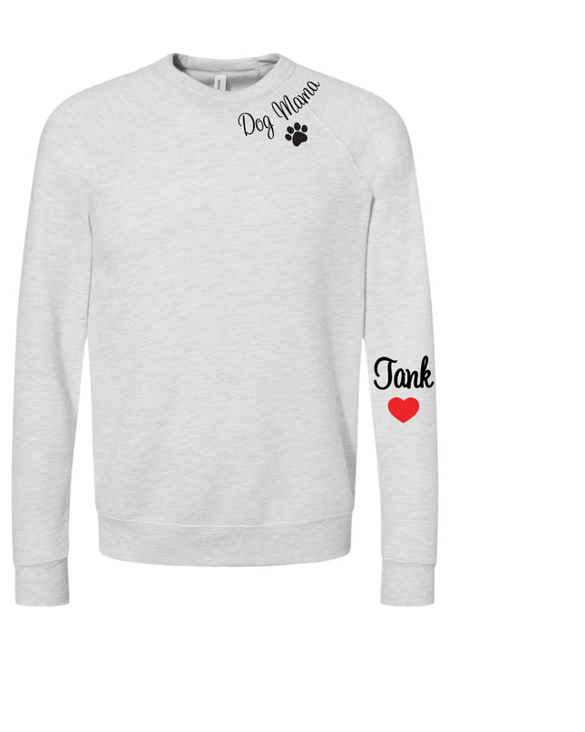 Personalized Mama Crewneck Sweatshirt