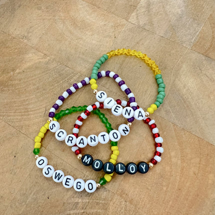 Customized Beaded Bracelet