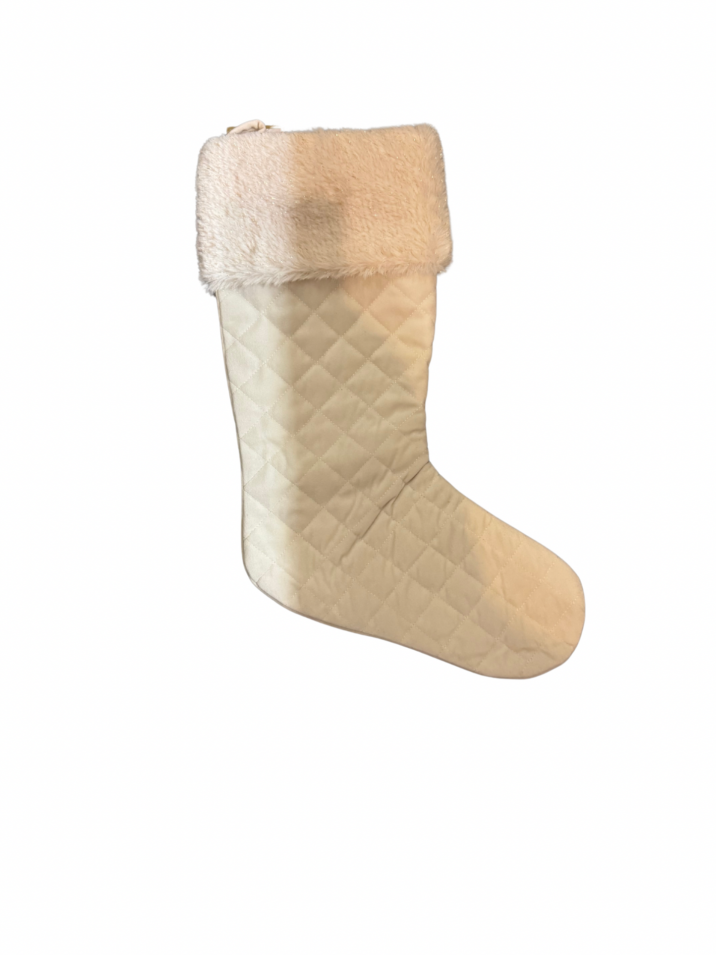 Personalized Snowshoe Fur Stocking