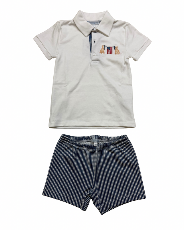 American Pups Boys Short Set