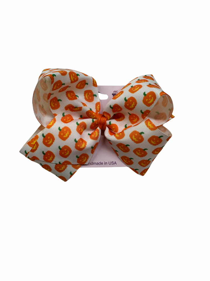 XL Pumpkin Bows