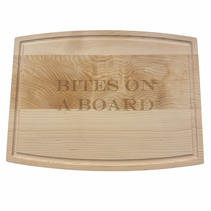 Arched Artisian Maple Board - Bites on A Board