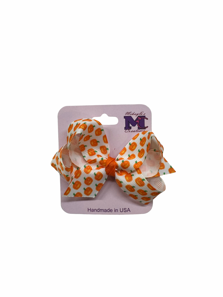 Small Pumpkin Bows
