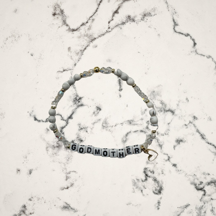 Family Names Gold Filled Beaded Bracelets