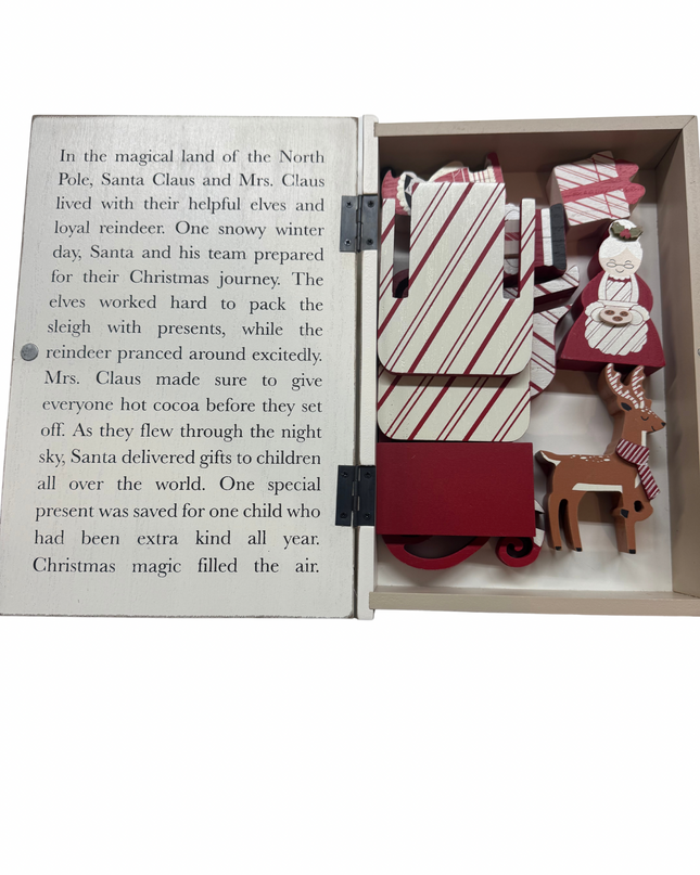 Wood Storybook - The North Pole