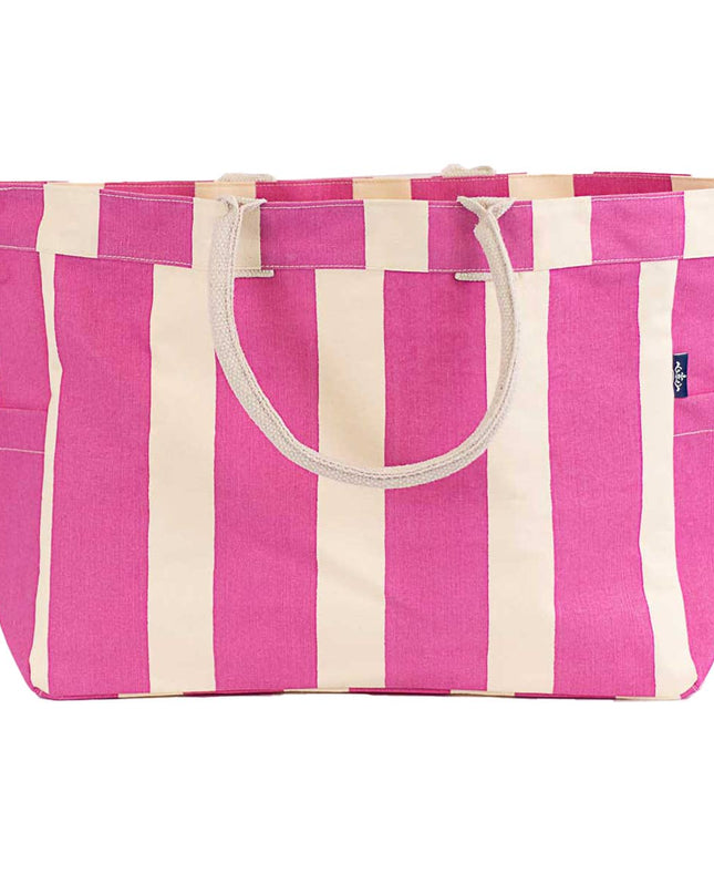 Cabana Stripe Durham Tote - Pink