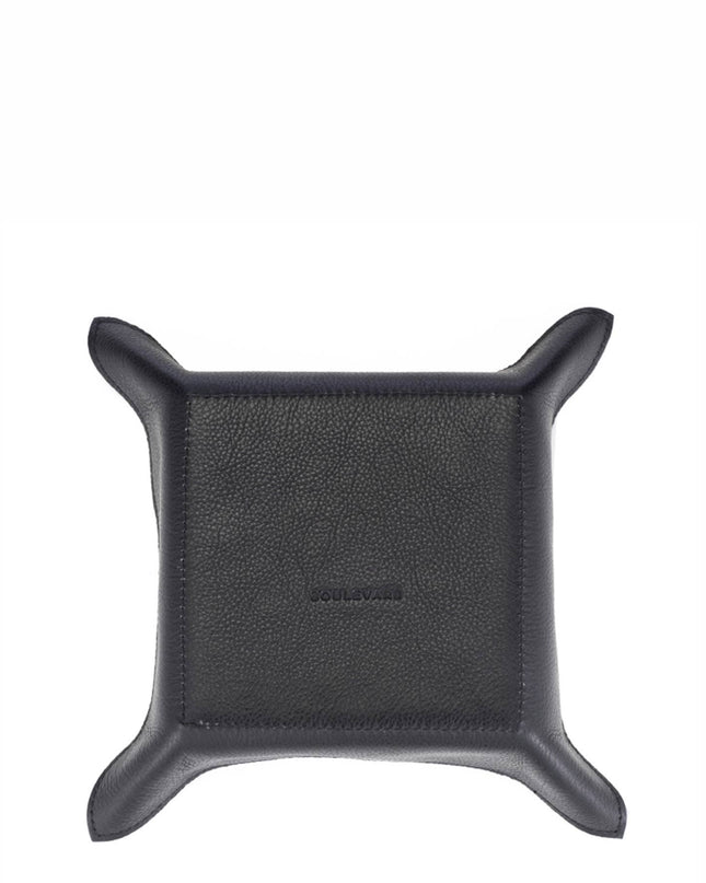 "Perry" Leather Valet Tray (Personalizable)