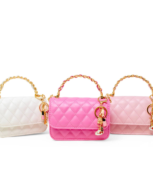 Girl's Classic Link Chain Top Handle Handbag