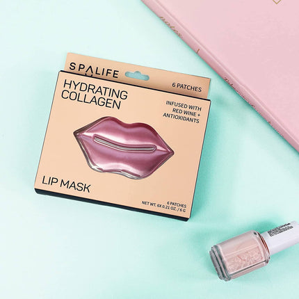 Hydrating Collagen & Red Wine Hydrogel Lip Masks