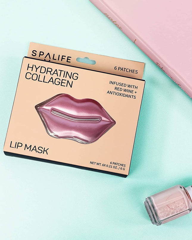 Hydrating Collagen & Red Wine Hydrogel Lip Masks