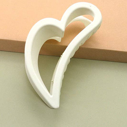 Heart Hair Claw Clips