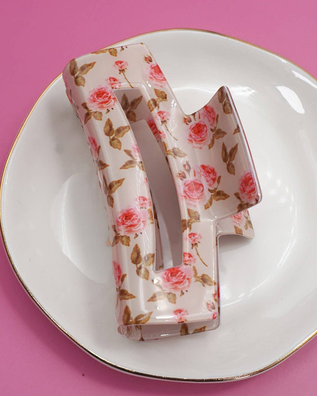 Floral Ditsy Cottagecore Hair Claw Clips