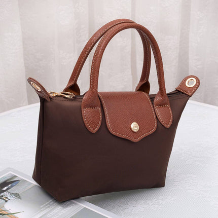 Britney Nylon Double Handle Crossbody Bag