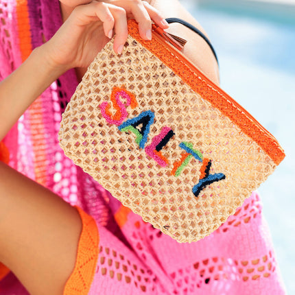 Antigua "Salty" Zip Pouch