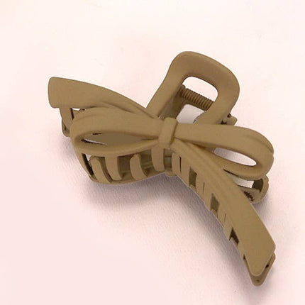 Large Jumbo Bow Ribbon Hair Claw Clips