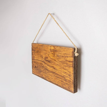 Personalized Love You To Your Place Hanging Sign
