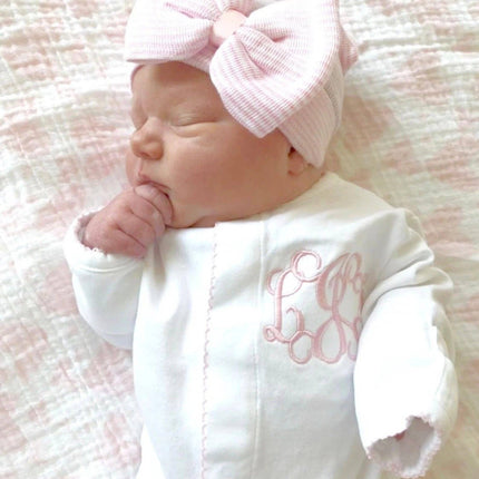 Personalized Footie & Matching Hat