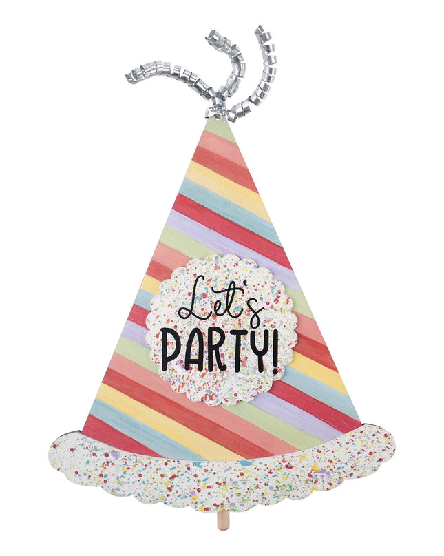 Let's Party Hat Topper