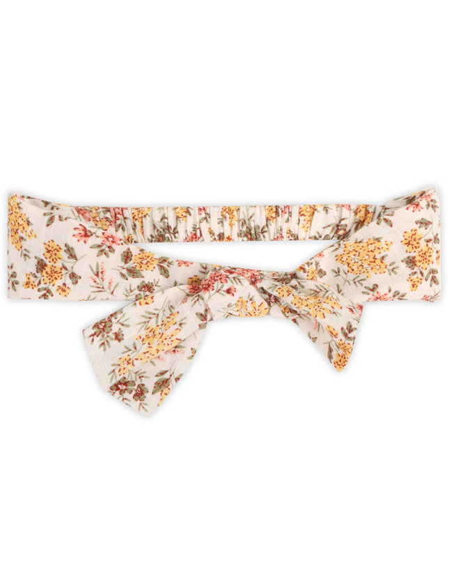 Florecita Floral Baby Romper & Headband Set