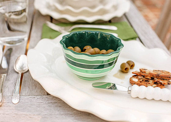 Personalized Signature White Oval Platter