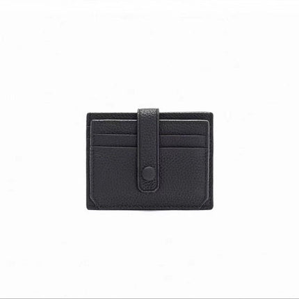 Real Genuine Leather Pebble Cardholder