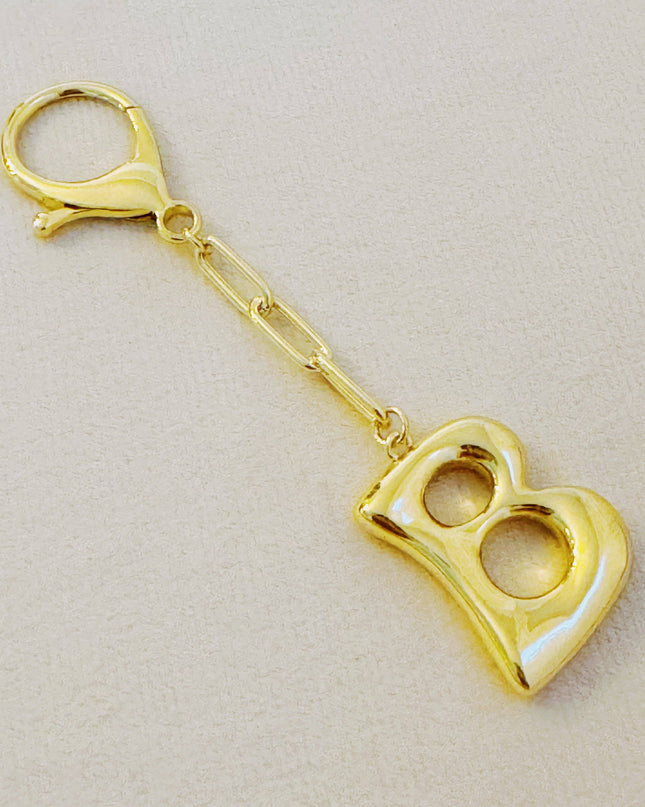 Whimsy Balloon Letter Initial Bag Charm