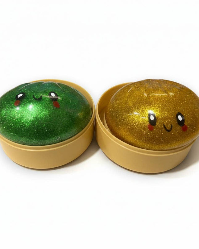 Rainbow Mystery Glitter Dumplings