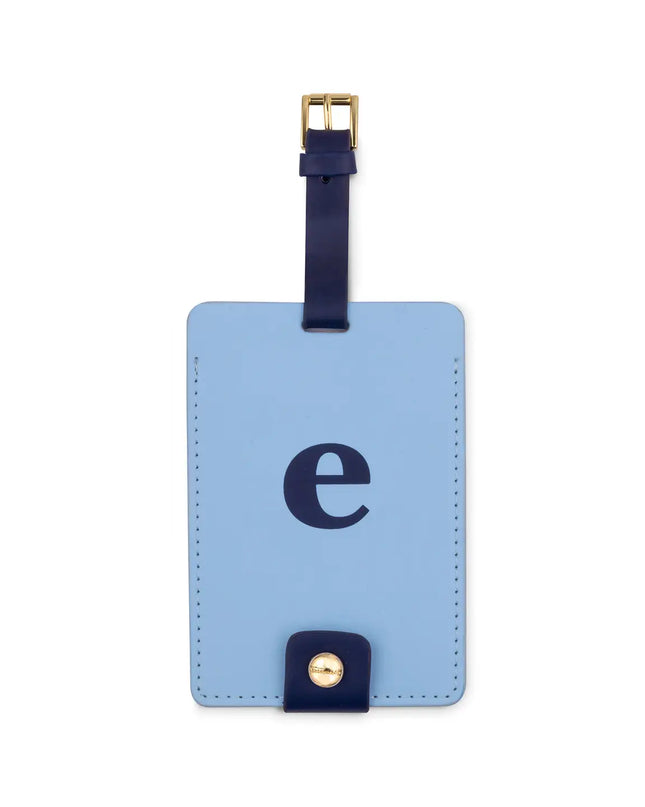 Just Mine Initial Luggage Tag by Kate Spade