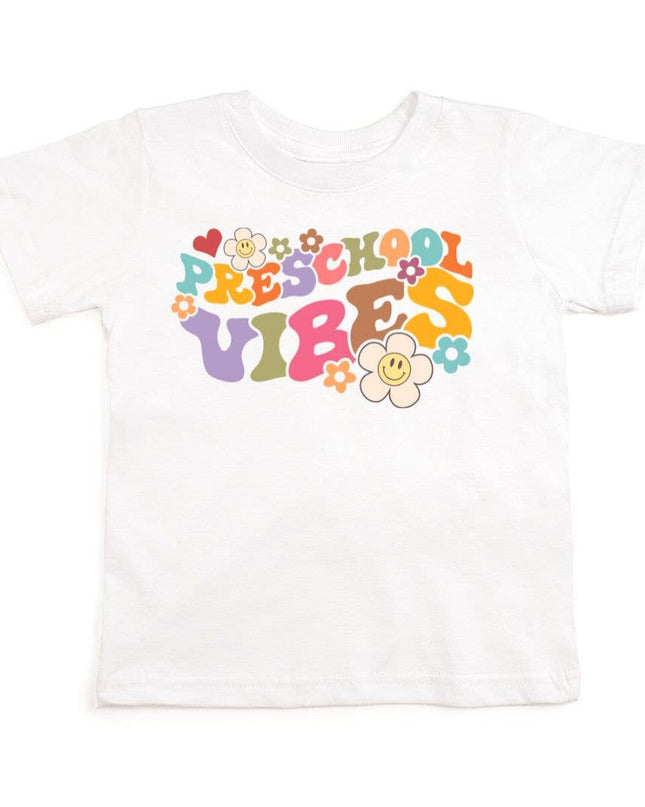Preschool Retro Short Sleeve T-Shirt - Back To School Kids