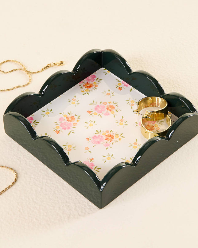 Scallop Trinket Tray - Endless Daydream Cream