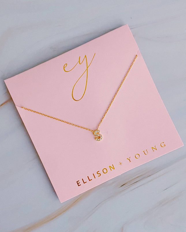 Understated Beauty Initial Necklace