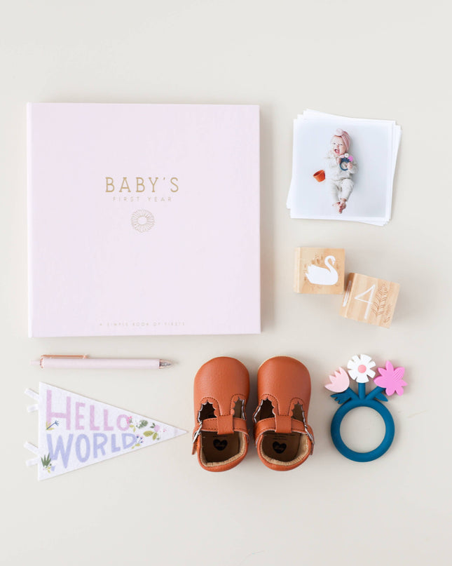 Wildflower Meadow Luxury Baby Memory Book