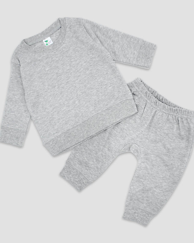 Personalized Baby Sweatsuit Set - Pant & Pullover Tracksuit Unisex