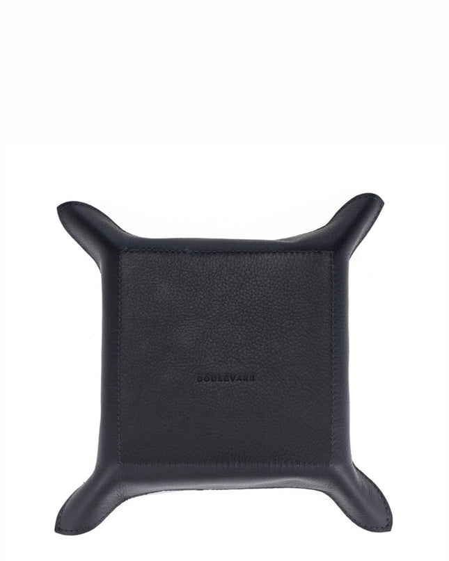 "Perry" Leather Valet Tray (Personalizable)