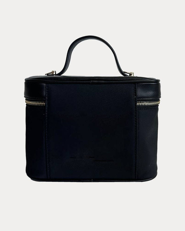 Jenna Nylon & Vegan Top Handle Crossbody