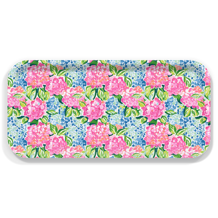 Hydrangea Happiness Serving Tray: Three Sizes