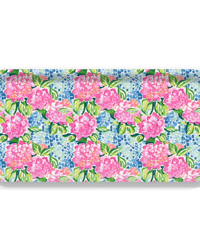 Hydrangea Happiness Serving Tray: Three Sizes