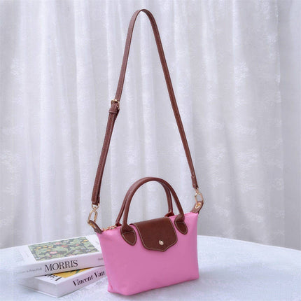 Britney Nylon Double Handle Crossbody Bag
