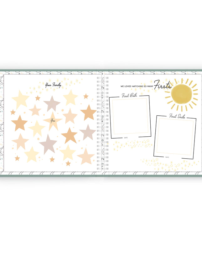 Celestial Skies Luxury Baby Memory Book
