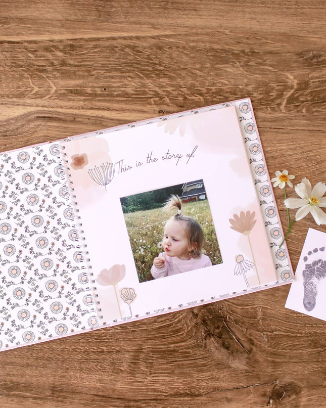 Wildflower Meadow Luxury Baby Memory Book