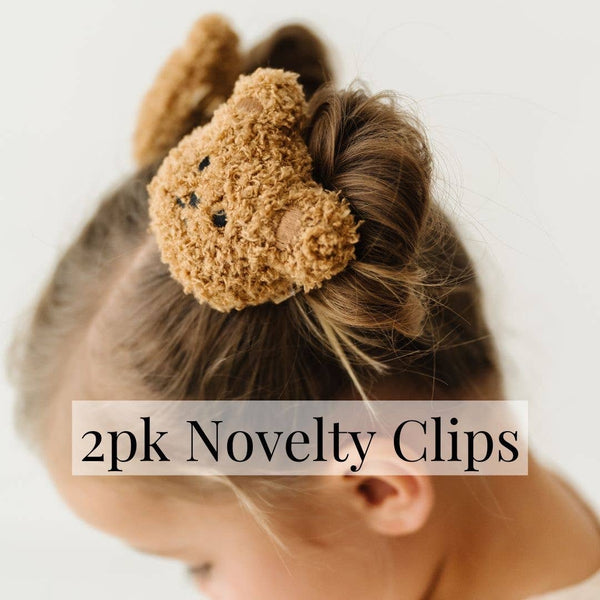 2-Pack Novelty Hair Clips