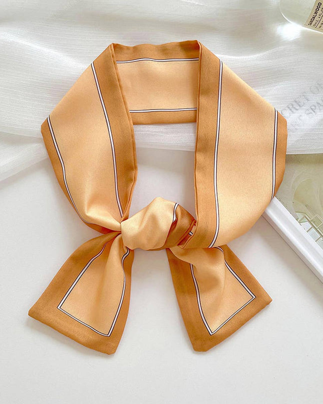 Long Thin Ribbon Scarf