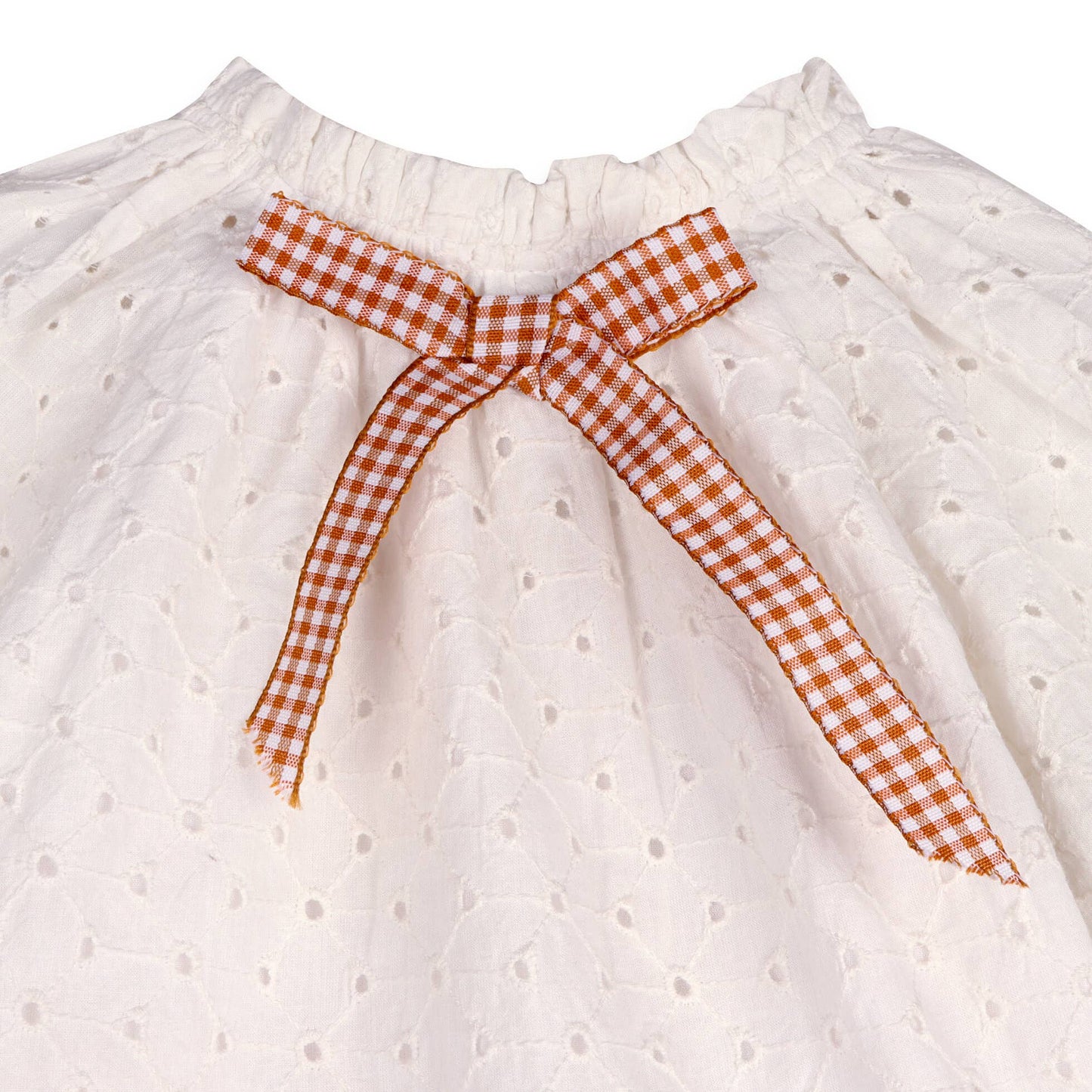 Solene Schiffli Lace Baby Dress & Bloomer