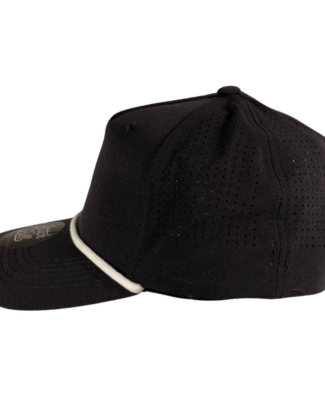 Performance 5 Panel Rope Baseball Cap Air Flow Men Women