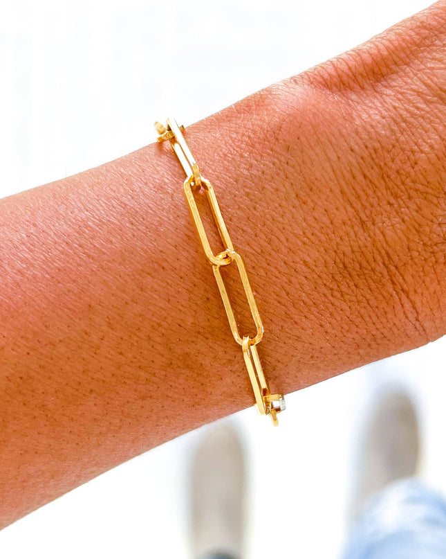 Paper Clip Bracelet