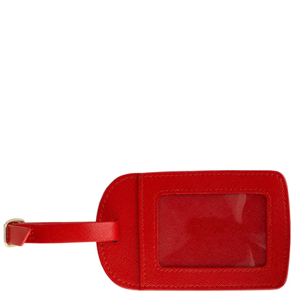 "Amelia" Leather Luggage Tag (Personalizable)