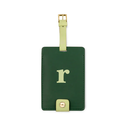 Just Mine Initial Luggage Tag by Kate Spade